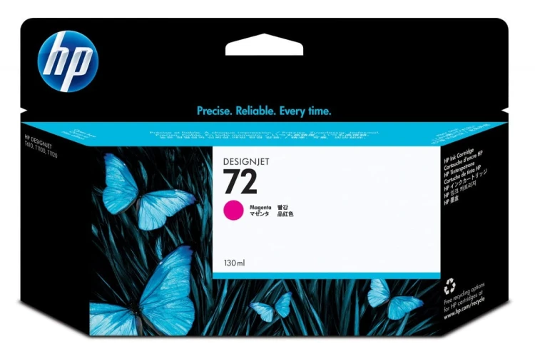 HP Inc. Tusz Nr 72 Purpurowy (Magenta) Fotograficzny 130ml C9372A