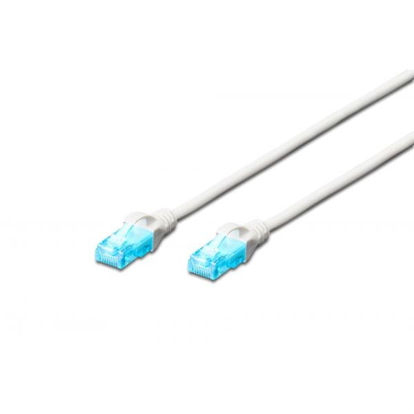 Digitus Patch cord U/UTP kat.5e PVC 2m szary