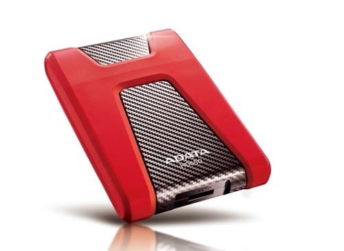 Adata DashDrive Durable HD650 1TB 2.5'' USB3.0 Czerwony