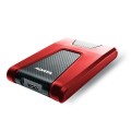 Adata Dysk twardy DashDrive Durable HD650 1TB 2.5 USB3.0 czerwony