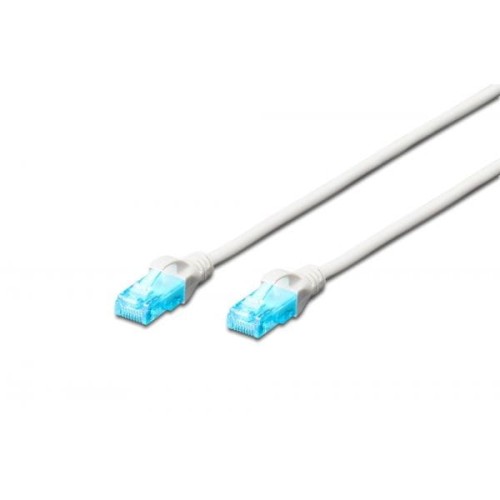 Digitus Patch cord U/UTP kat.5e PVC 0,5m szary