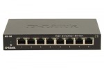 D-Link Switch 8-port 10/100 Metal Housing