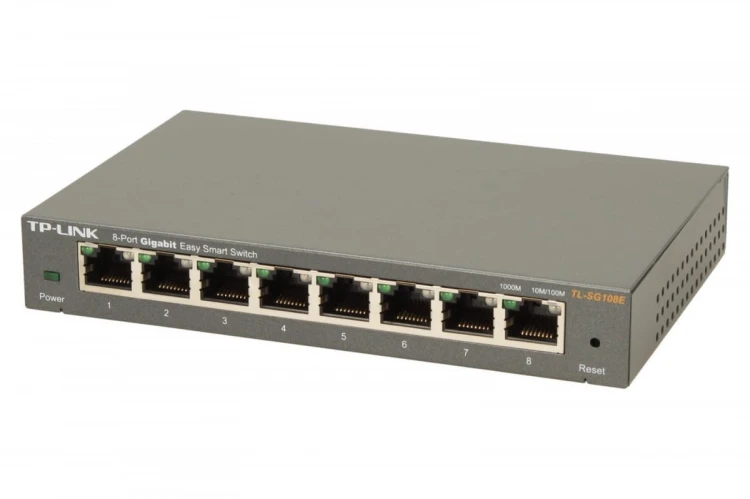 TP-LINK Przełącznik SMART TL-SG108E 8x1GbE