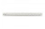 Digitus Panel krosowy (patch panel) modularny 19" 24 porty pod moduły keystone, 1U, ekranowany, prowadnica kabli, pola opisowe, szary