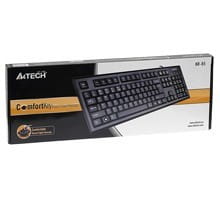 A4 Tech Klawiatura  KR-85 USB Black
