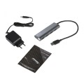 i-tec USB 3.0 Metal HUB Charging - 4 porty z zasilaczem/ładowaniem