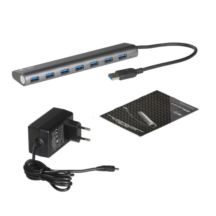 i-tec USB 3.0 Metal HUB Charging - 7 portów zasiilanie/ładowanie