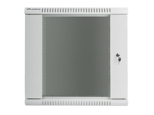 Lanberg Szafa instalacyjna wisząca 19'' 12U 600X450mm szara (drzwi       szklane)