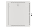 Lanberg Szafa instalacyjna wisząca 19'' 12U 600X600mm szara (drzwi       szklane)