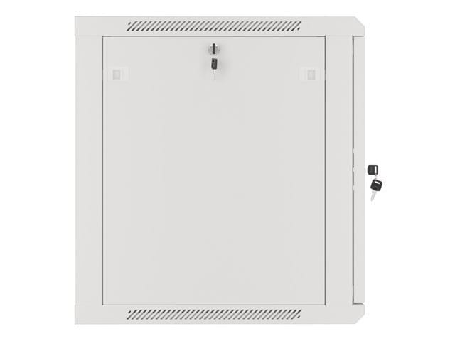 Lanberg Szafa instalacyjna wisząca 19'' 12U 600X600mm szara (drzwi       szklane)