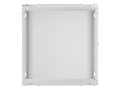 Lanberg Szafa instalacyjna wisząca 19 cali 12U 600X600mm szara (drzwi szklane)