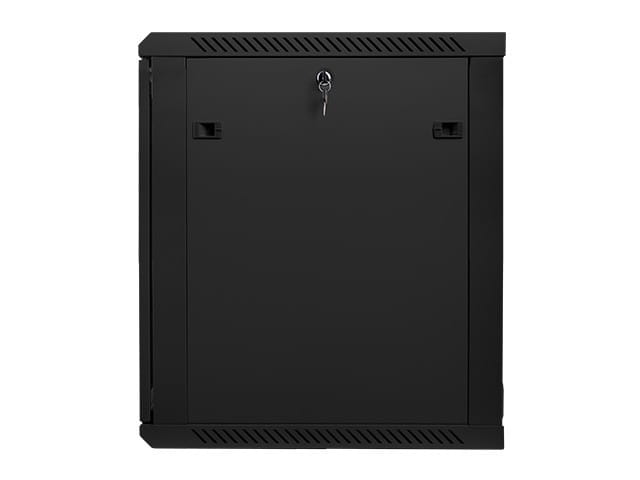 Lanberg Szafa instalacyjna wisząca 19'' 15U 600X600mm czarna (drzwi      szklane)