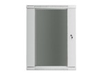 Lanberg Szafa instalacyjna wisząca 19'' 18U 600X450mm szara (drzwi       szklane)