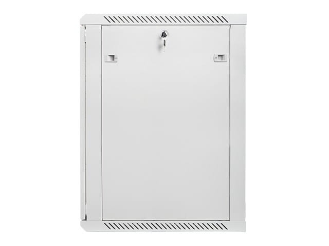 Lanberg Szafa instalacyjna wisząca 19 18U 600X600mm szara (drzwi szklane)