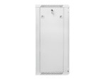 Lanberg Szafa instalacyjna wisząca 19'' 22U 600X450mm szara (drzwi       szklane)