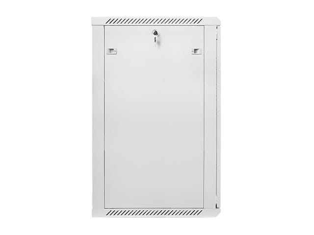 Lanberg Szafa instalacyjna wisząca 19 22U 600X600mm szara (drzwi szklane)