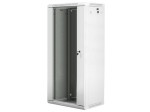Lanberg Szafa instalacyjna wisząca 19'' 27U 600X450mm szara (drzwi       szklane)