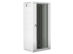 Lanberg Szafa instalacyjna wisząca 19'' 27U 600X450mm szara (drzwi       szklane)