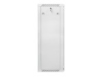Lanberg Szafa instalacyjna wisząca 19'' 27U 600X450mm szara (drzwi       szklane)