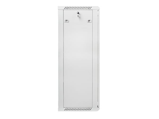 Lanberg Szafa instalacyjna wisząca 19'' 27U 600X450mm szara (drzwi       szklane)