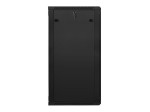 Lanberg Szafa instalacyjna wisząca 19'' 27U 600X600mm czarna (drzwi      szklane)