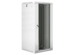 Lanberg Szafa instalacyjna wisząca 19'' 27U 600X600mm szara (drzwi       szklane)