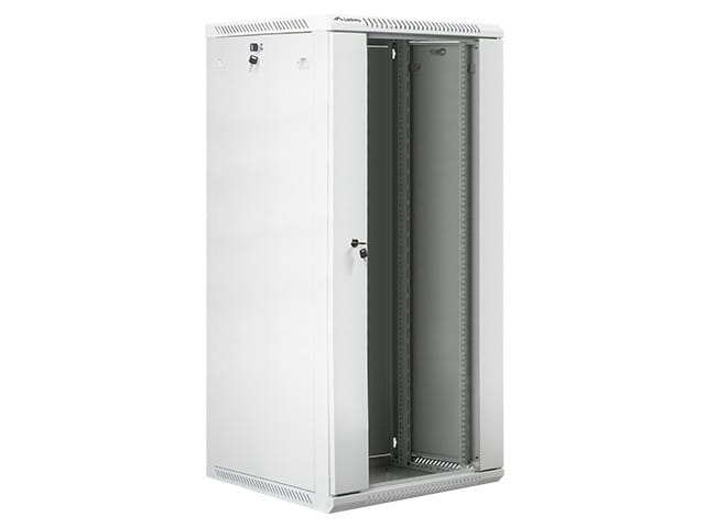 Lanberg Szafa instalacyjna wisząca 19'' 27U 600X600mm szara (drzwi       szklane)