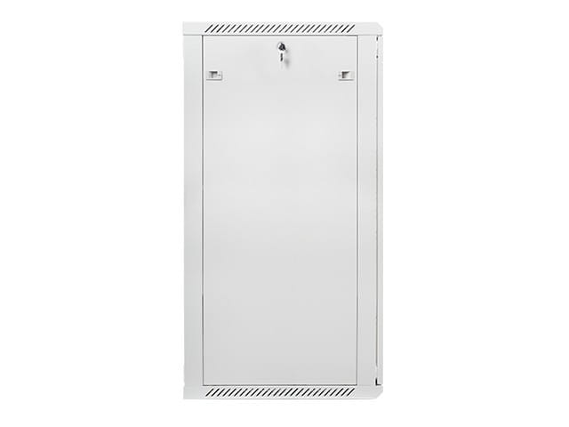 Lanberg Szafa instalacyjna wisząca 19'' 27U 600X600mm szara (drzwi       szklane)