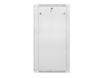 Lanberg Szafa instalacyjna wisząca 19'' 27U 600X600mm szara (drzwi       szklane)