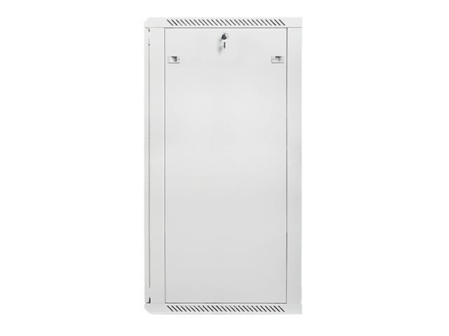 Lanberg Szafa instalacyjna wisząca 19'' 27U 600X600mm szara (drzwi       szklane)