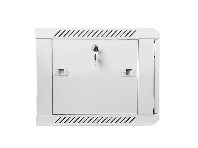 Lanberg Szafa instalacyjna wisząca 19'' 6U 600X450mm szara (drzwi        szklane)