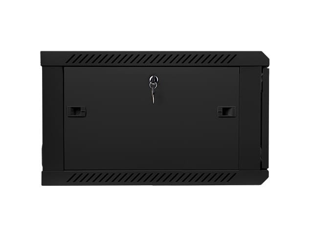 Lanberg Szafa instalacyjna wisząca 19'' 6U 600X600mm czarna (drzwi       szklane)
