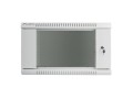 Lanberg Szafa instalacyjna wisząca 19 cali 6U 600X600mm (drzwi szklane) szara
