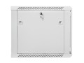 Lanberg Szafa instalacyjna wisząca 19 cali 9U 600X600mm szara (drzwi szklane)