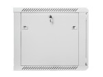 Lanberg Szafa instalacyjna wisząca 19'' 9U 600X600mm szara (drzwi        szklane)