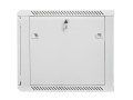 Lanberg Szafa instalacyjna wisząca 19 cali 9U 600X600mm szara (drzwi szklane)