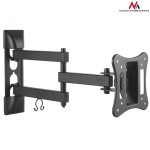 Maclean Uchwyt do telewizora  lub  monitora 13-27" 15 kg uniwersalny MC-719 czarny max vesa 100x100
