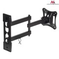 Maclean Uchwyt do telewizora  lub  monitora 13-27" 15 kg uniwersalny MC-719 czarny max vesa 100x100