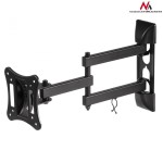 Maclean Uchwyt do telewizora  lub  monitora 13-27" 15 kg uniwersalny MC-719 czarny max vesa 100x100