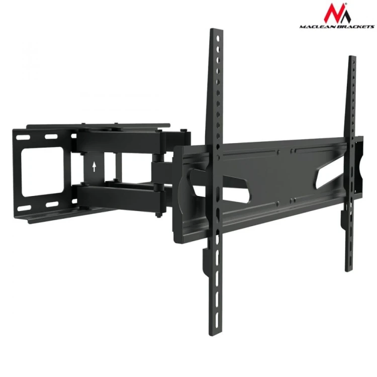 Maclean Uchwyt do telewizora 37-70" 45kg uniwersalny MC-723 B czarny max vesa 600x400