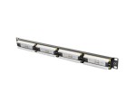 Lanberg Patch Panel 24 Port 1U Kat.6 czarny