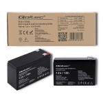 Qoltec Akumulator żelowy | 12V | 7Ah | max.72A | AGM