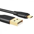 AUKEY CB-MD1 kabel micro USB - USB-A 1m 480 Mbps Quick Charge czarny