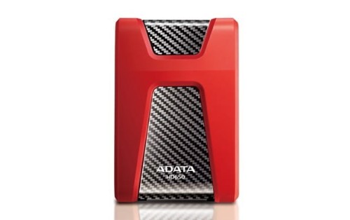 Adata Dysk twardy DashDrive Durable HD650 2TB 2.5 USB3.1 czerwony