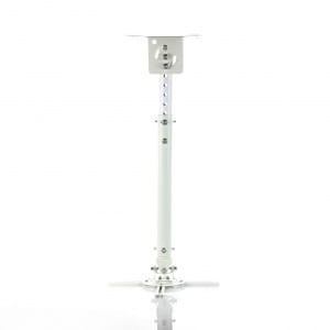 ART Uchwyt podwieszany 45-76cm do projektora P-107W 15KG Biały
