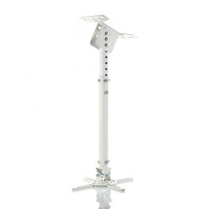 ART Uchwyt podwieszany 45-76cm do projektora P-107W 15KG Biały