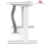 Maclean Organizator maskownica kabli do biurka MC-768 S srebrna