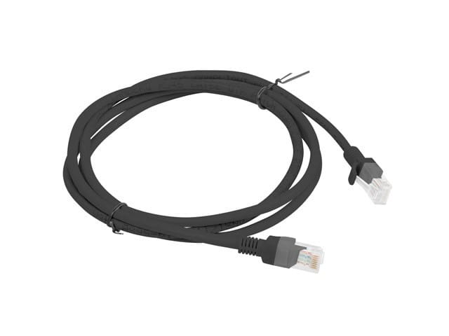 Lanberg PATCHCORD KAT.6 1.5M CZARNY FLUKE PASSED LANBERG