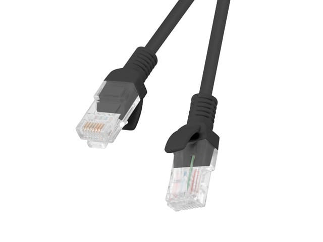 Lanberg PATCHCORD KAT.6 1.5M CZARNY FLUKE PASSED LANBERG