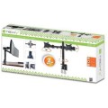 Techly Uchwyt biurkowy LCD/LED 13-27 cali podwójny 2x10kg, czarny
